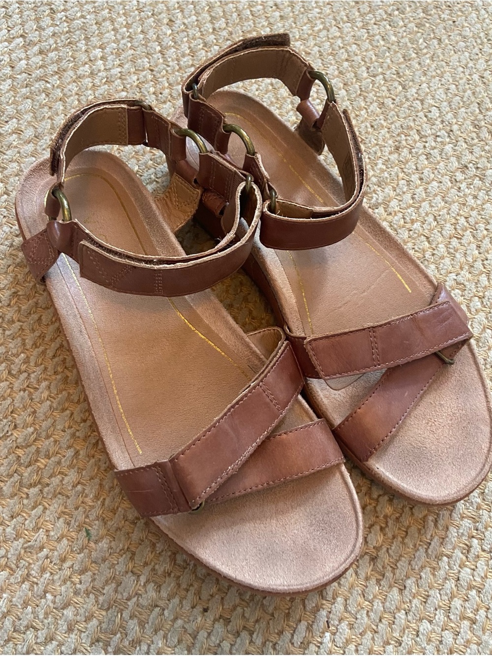 Vionic Brown Kayan Sandals Size 8.5